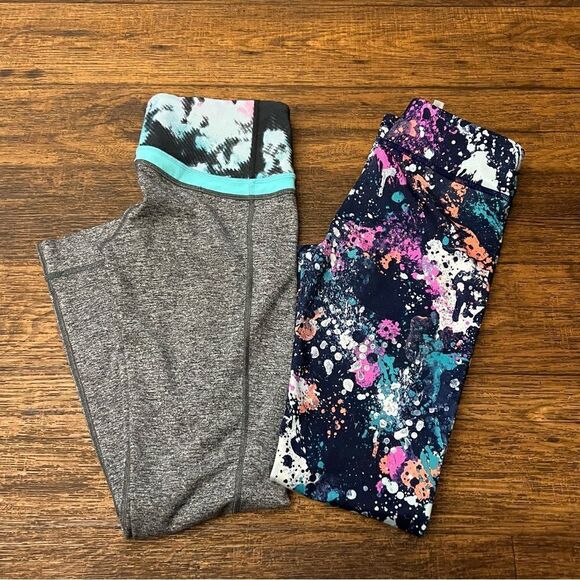 Ivivva girls size 12 buddle leggings - Picture 6 of 7